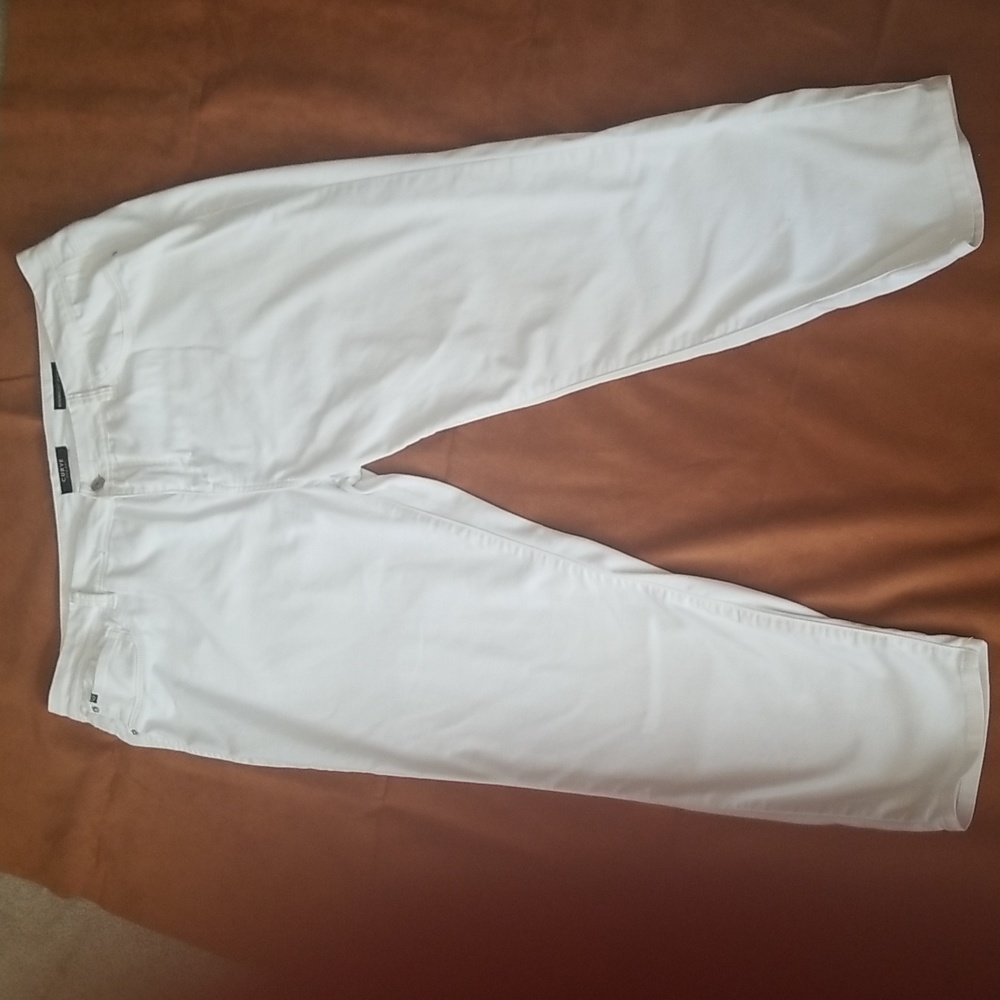Curve appeal white jegging, size 16